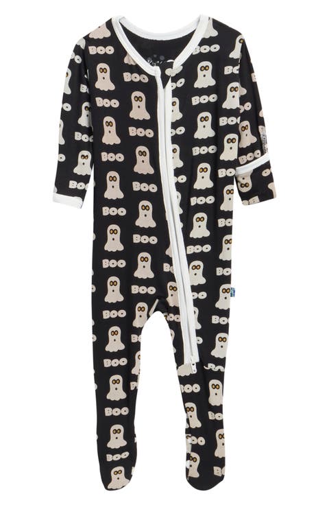 Print Zip Footie