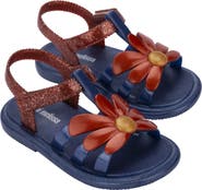 Mini Melissa Kids' Hip Bloomy Ankle Strap Sandal