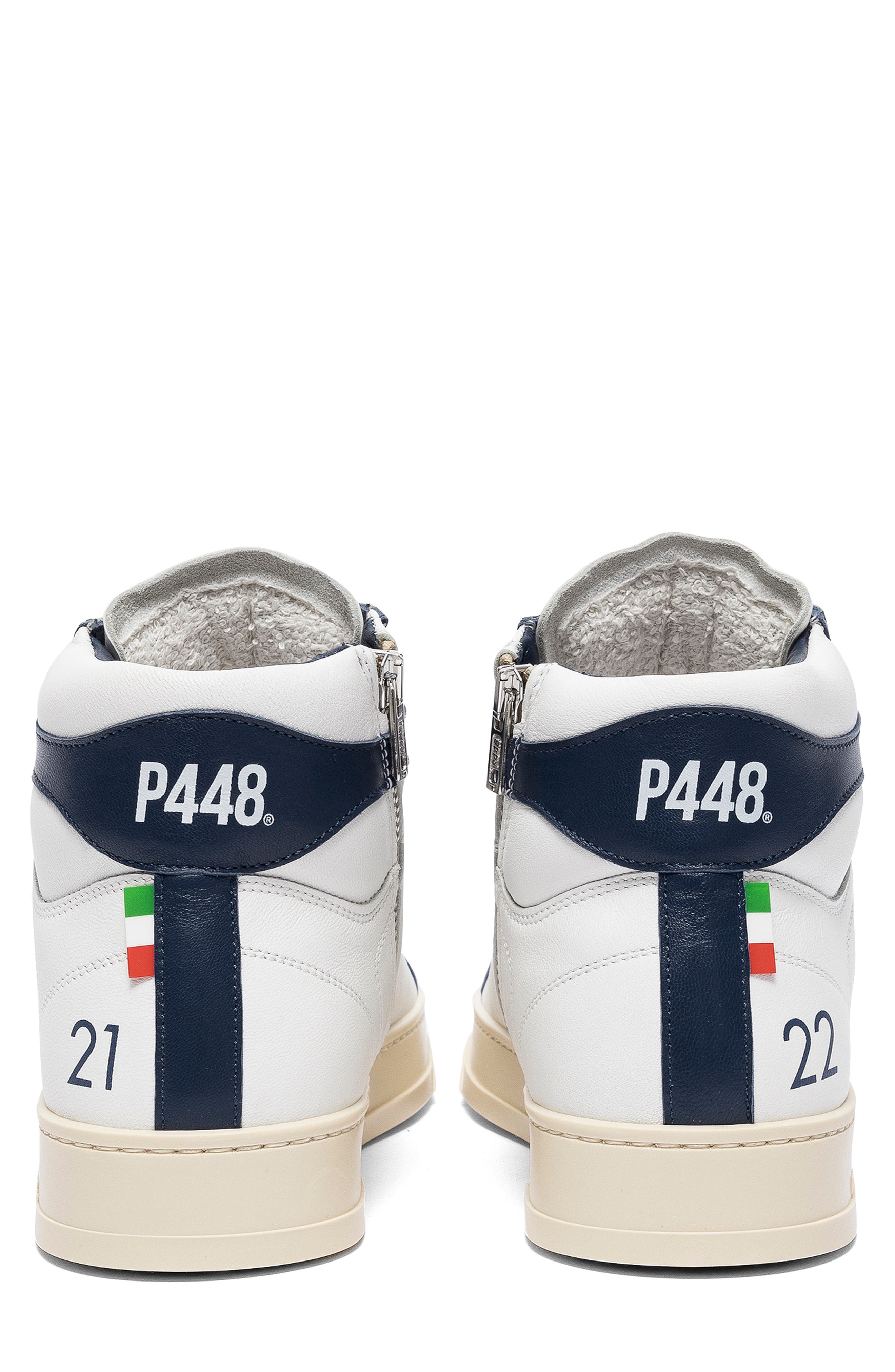 x Scuderia AlphaTauri Taylor High Top Sneaker, Alternate, color, WHITE