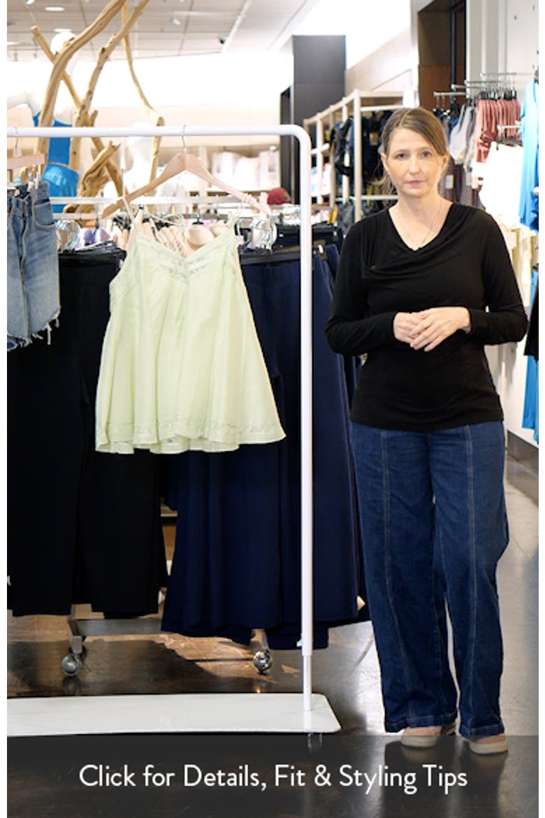 Voile Flounce Top video