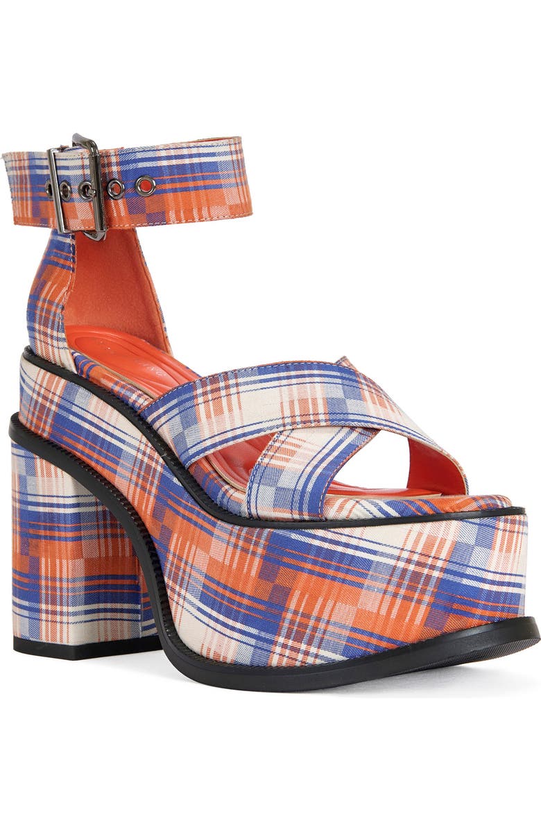 AZALEA WANG Jaetyn Platform Sandal, Main, color,