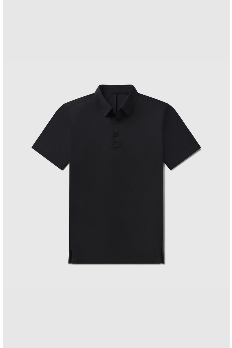 Jetsetter Tech Performance Polo, Alternate, color, Space Black