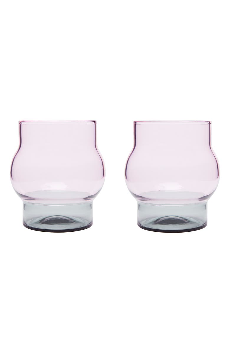 Tom Dixon Bump Set of 2 Short Glasses, Main, color,
