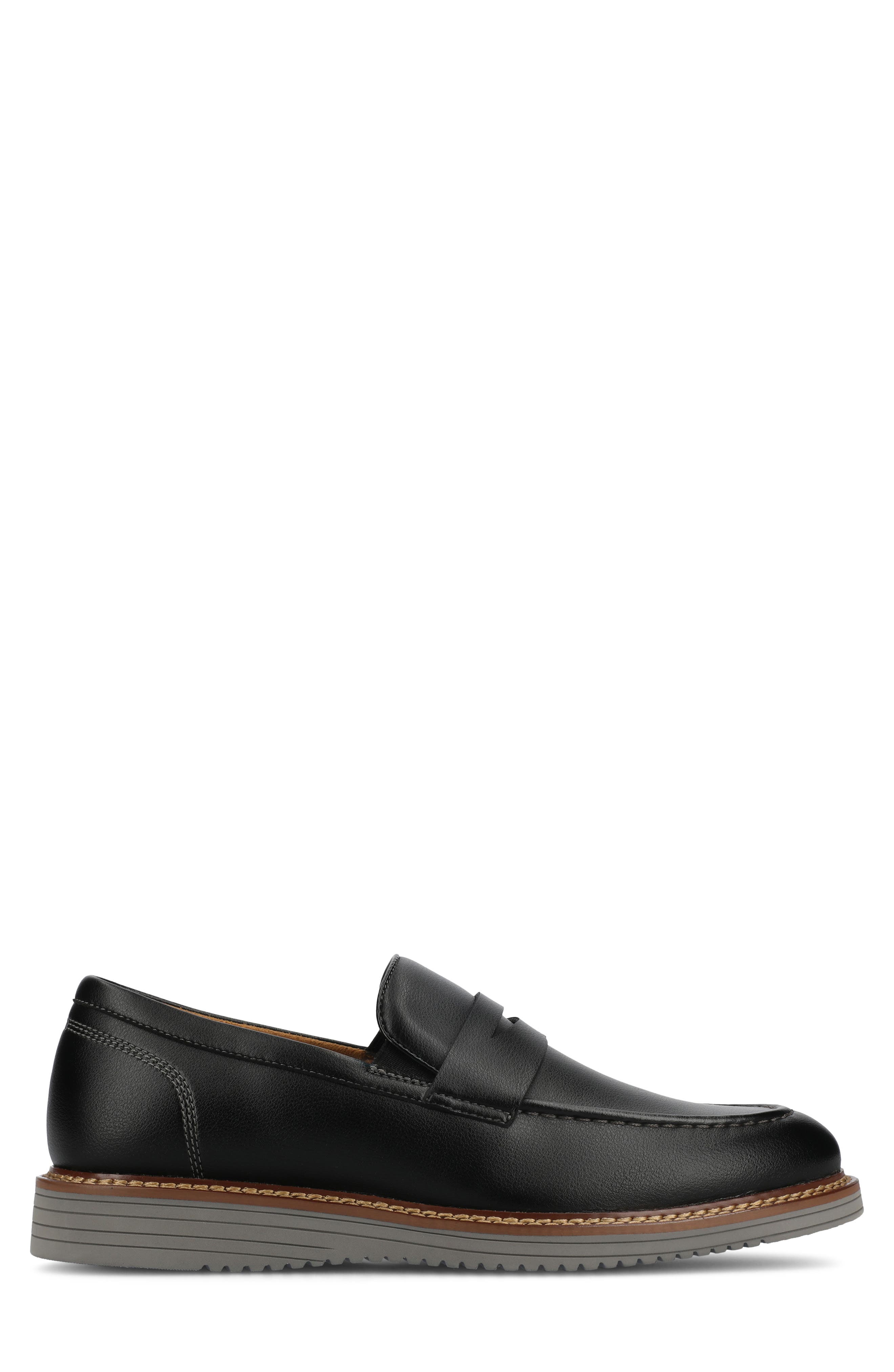 VANCE CO Princeton Penny Loafer, Alternate, color, Black