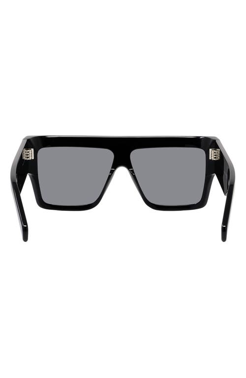 Celine Bold 3 Dots Square Sunglasses In Black