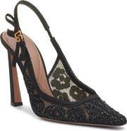 Dolce&Gabbana Embellished Lace Slingback Pump