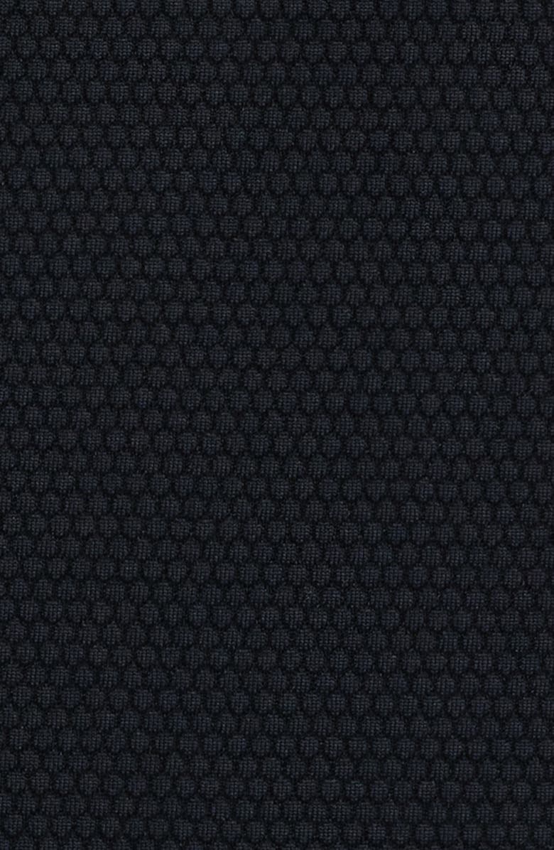 Emporio Armani Black Textured Stretch Nylon Sport Coat, Alternate, color, Solid Black