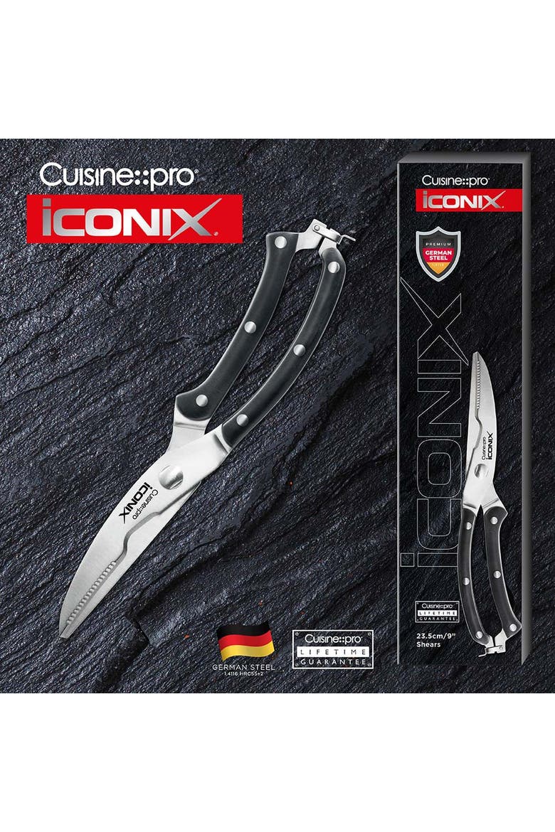 iconiX® 9" Shears, Alternate, color, Black