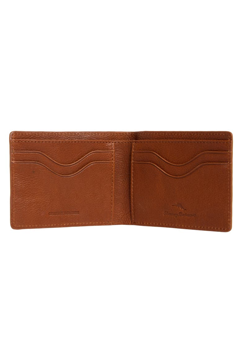 Leather Slimfold Wallet, Alternate, color, TAN