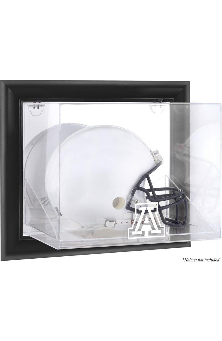 FANATICS AUTHENTIC Arizona Wildcats Black Framed Wall-Mountable Helmet Display Case, Main, color,