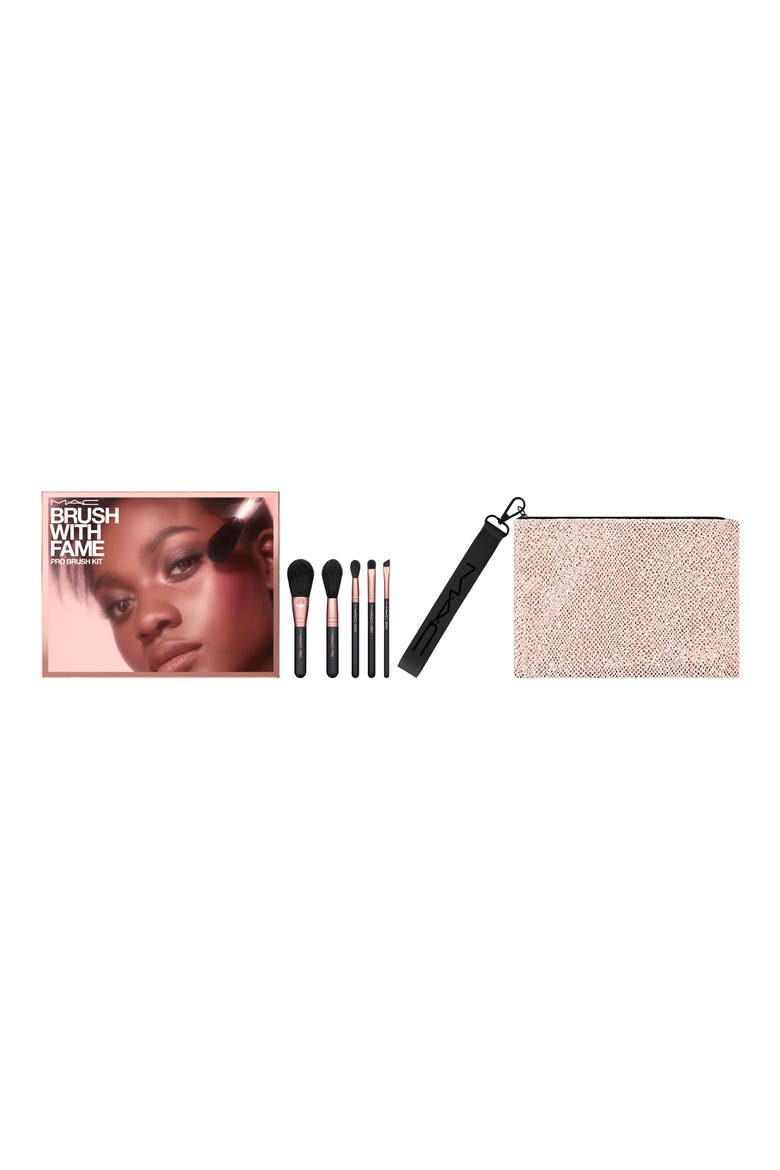 MAC Up Close and Personal Travel Size Brush Set (Nordstrom Exclusive), Alternate, color, NO COLOR