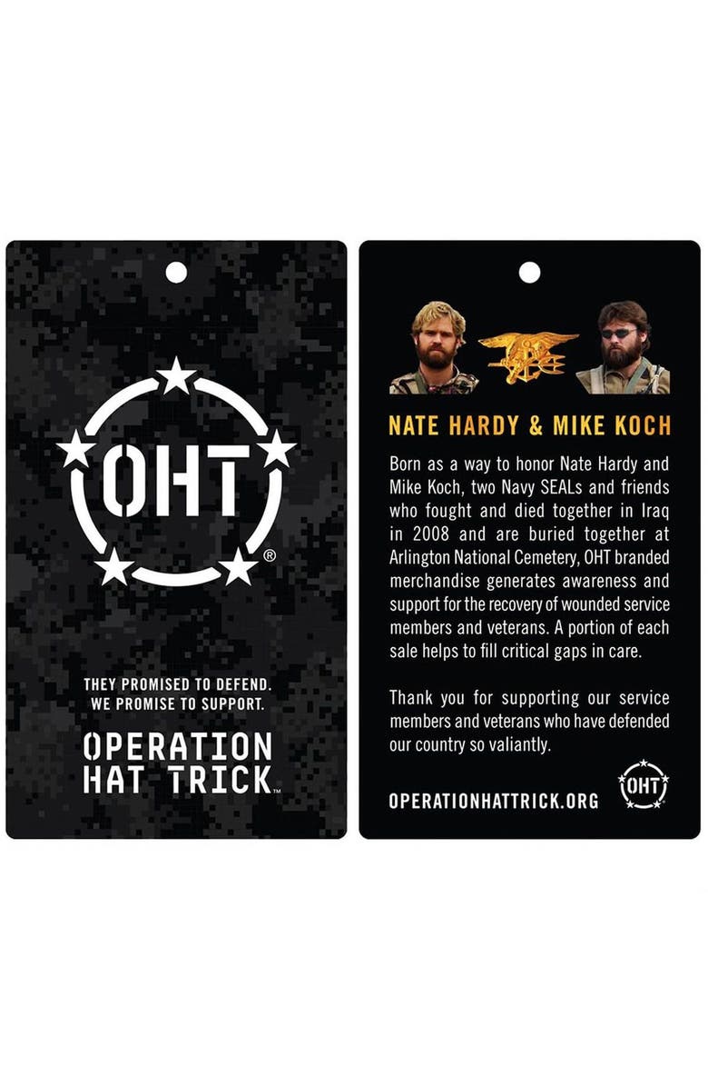 COLOSSEUM Men's Colosseum Black/Camo Iowa State Cyclones OHT Military Appreciation Take Flight Raglan Quarter-Zip Jacket, Alternate, color, Black