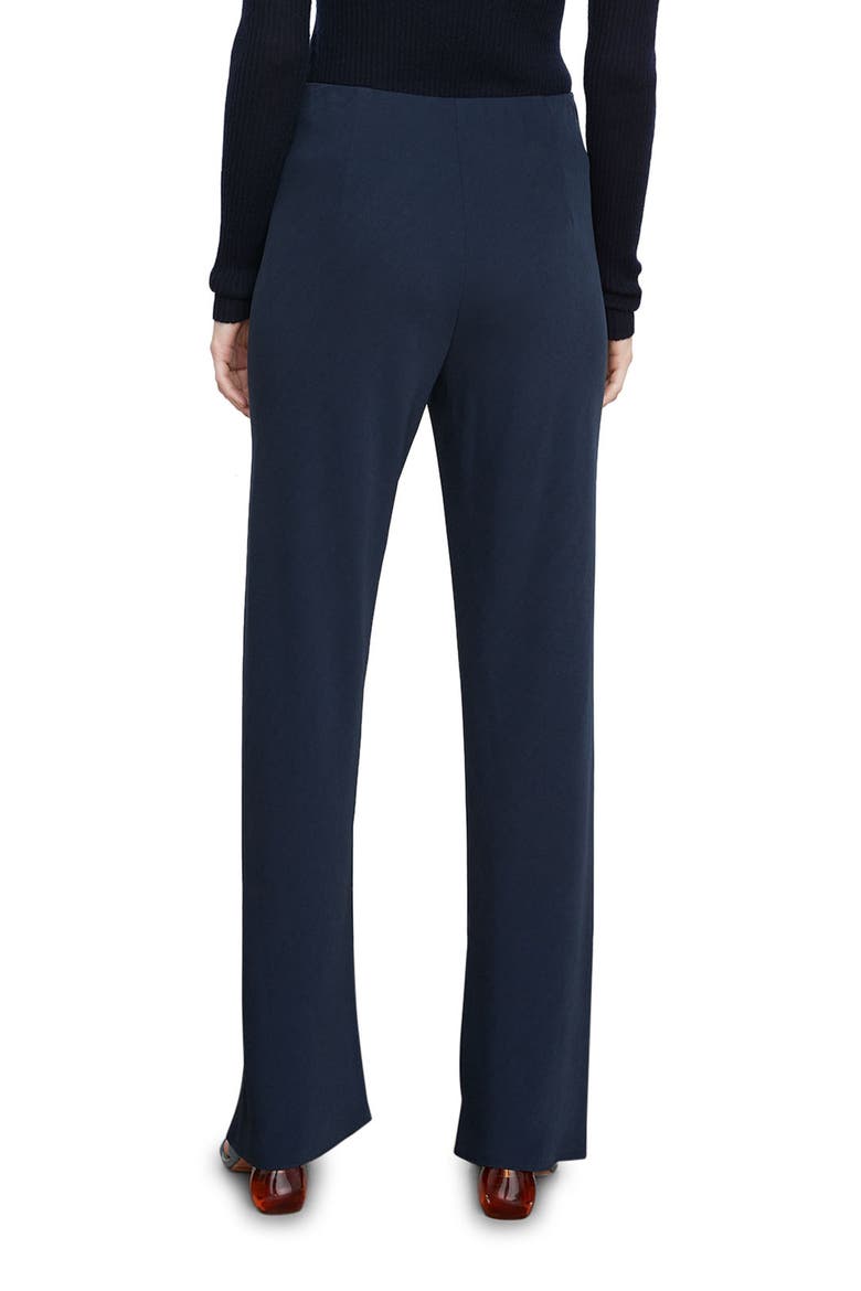 Colette High Waist Crepe Bias Pants, Alternate, color, COASTAL