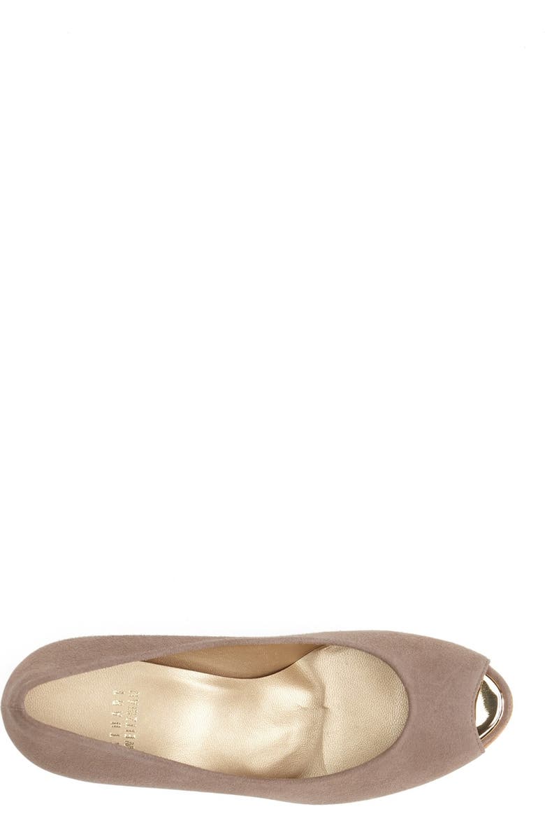 Stuart Weitzman 'Anna' Peep Toe Platform Wedge, Alternate, color,