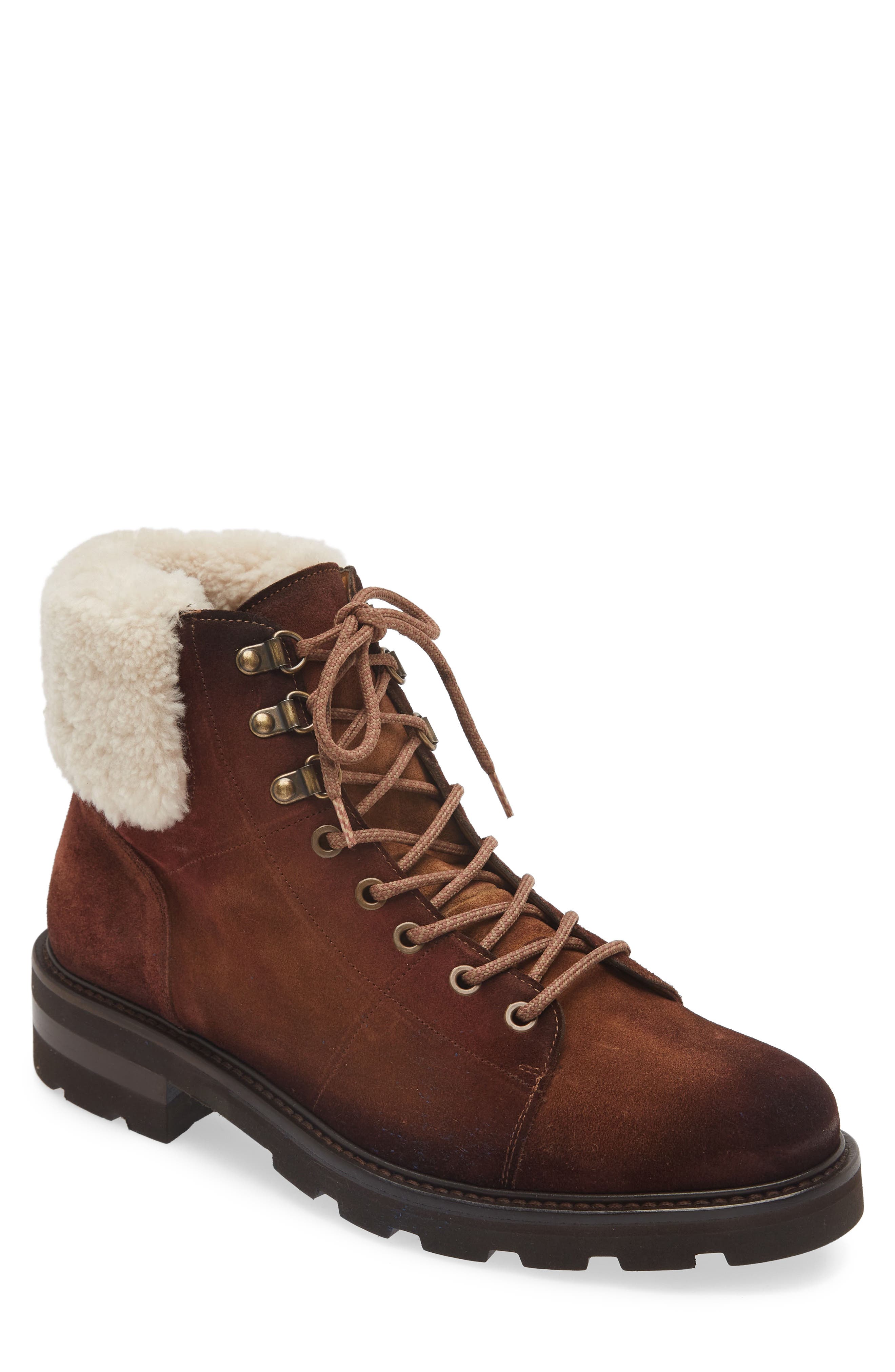 Mezlan Rayo Genuine Shearling Boot, Main, color, 