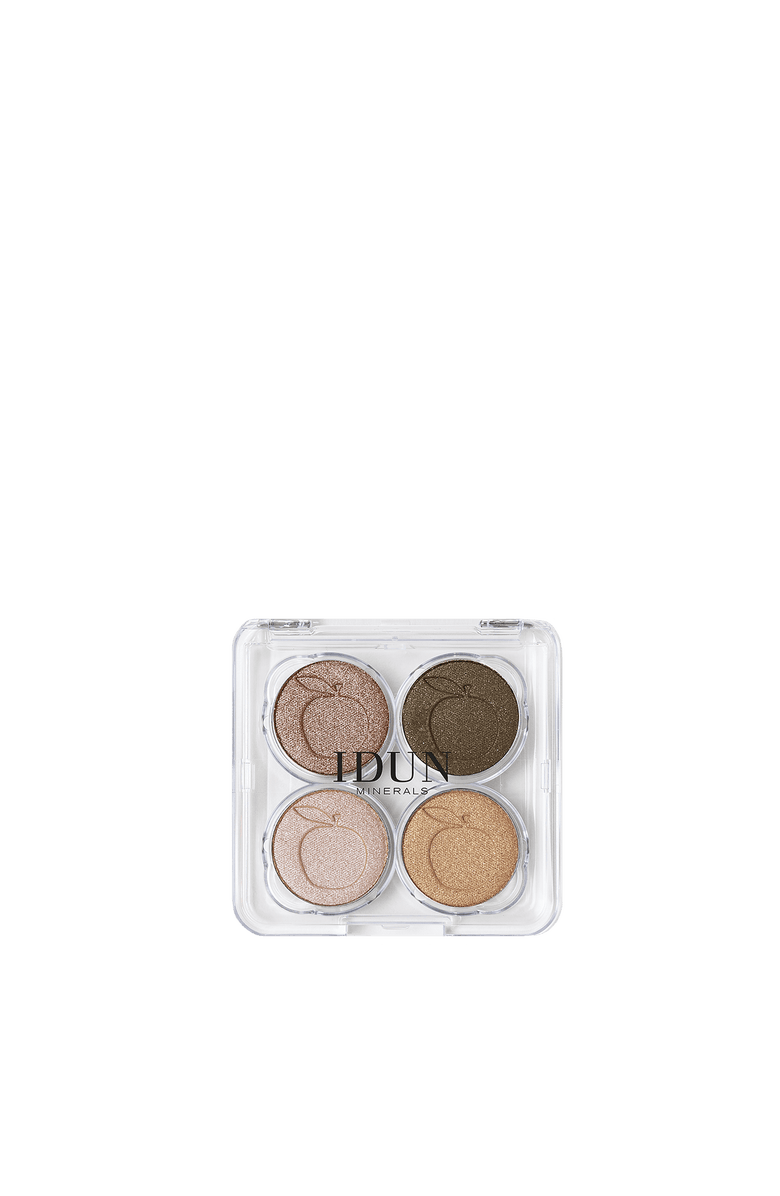 IDUN Minerals Eyeshadow Palette, Alternate, color, Brown