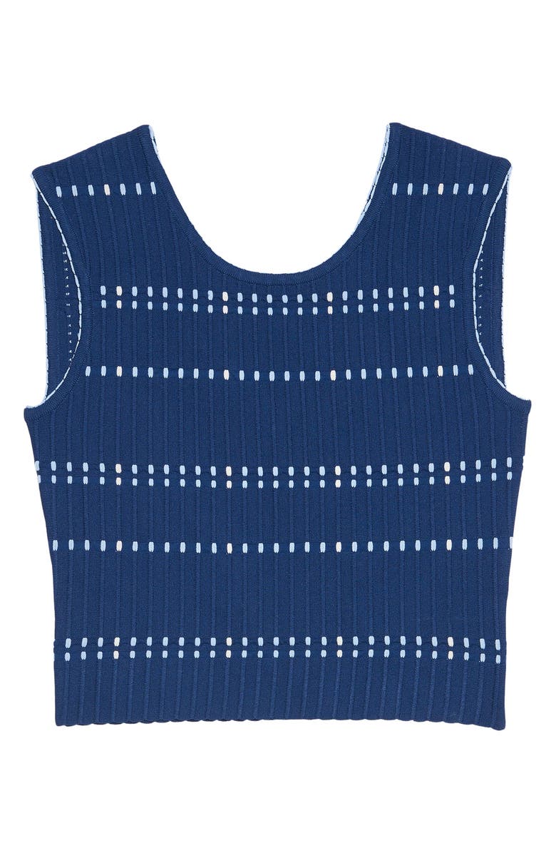 SANDRO Nea Sweater Tank, Main, color, Bleu