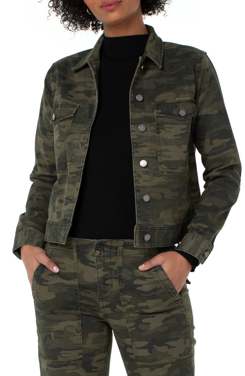 Liverpool Los Angeles x Living in Yellow Denim Jacket, Main, color,