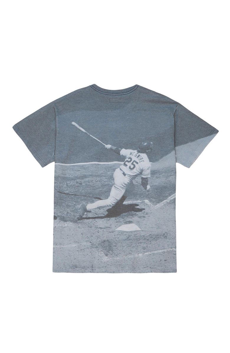 Mitchell & Ness Men's Mitchell & Ness Mark McGwire St. Louis Cardinals Cooperstown Collection Highlight Sublimated Player Graphic T-Shirt, Alternate, color, White