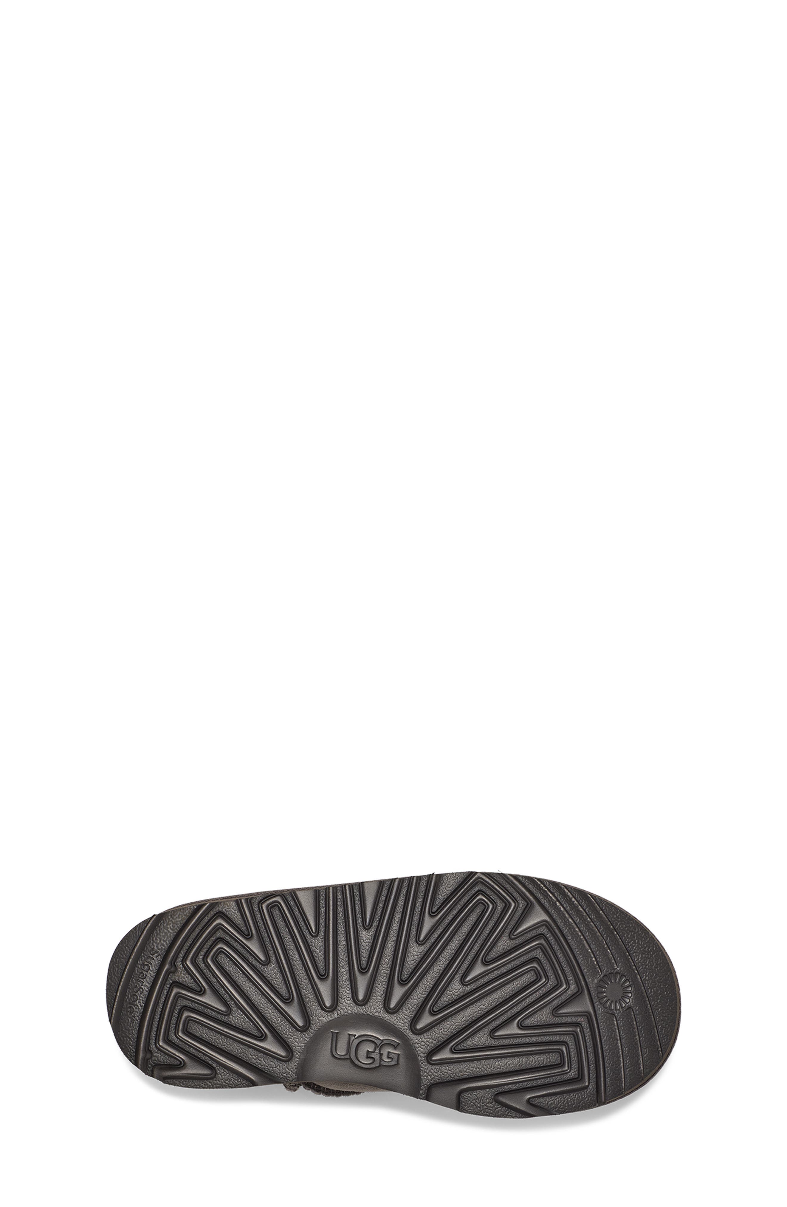 UGG<sup>®</sup> Kids' Classic Ultra Water Resistant Genuine Shearling Mini Boot, Alternate, color, Grey