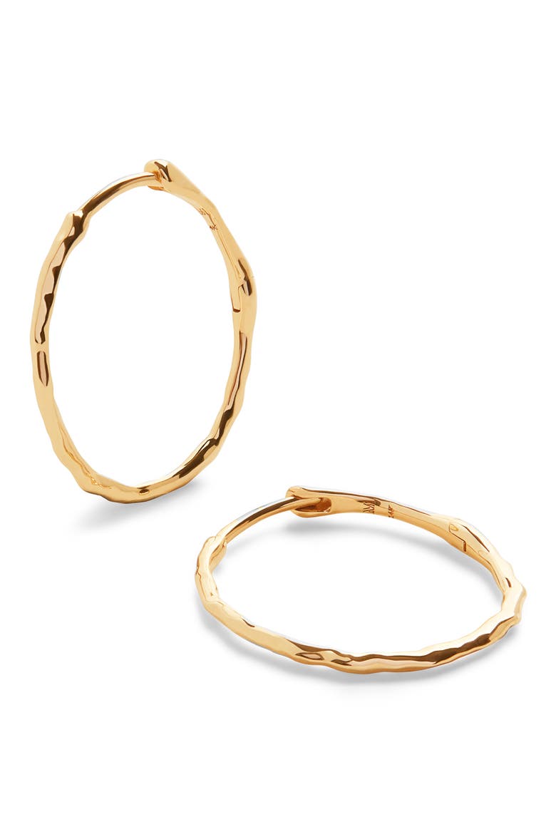 Siren™ Medium Hoops, Main, color, 14K SOLID GOLD