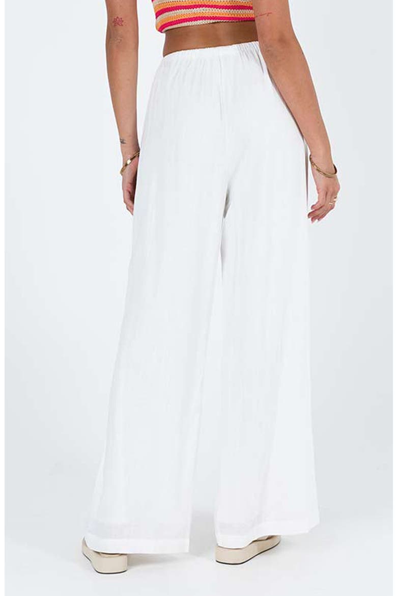 Ogilvie Wide Leg Pants, Alternate, color, WHITE