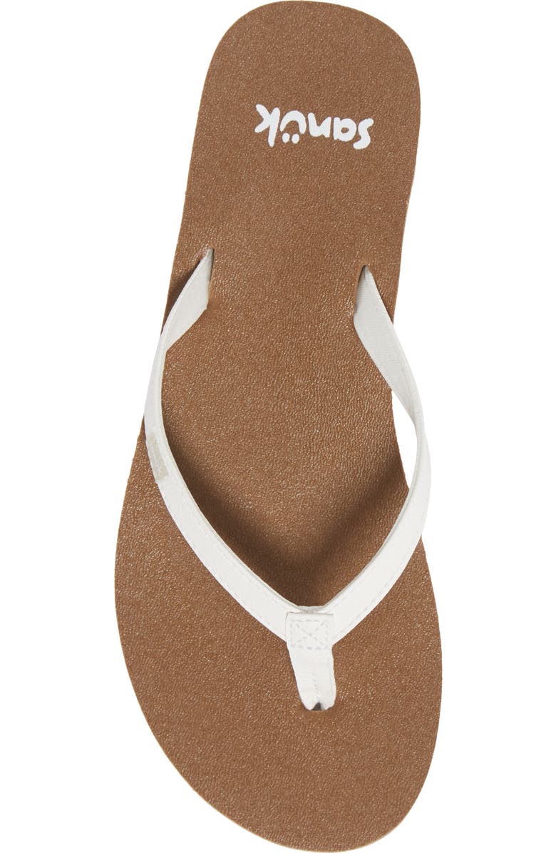 Sanuk 'Yoga Joy' Flip Flop, Alternate, color,