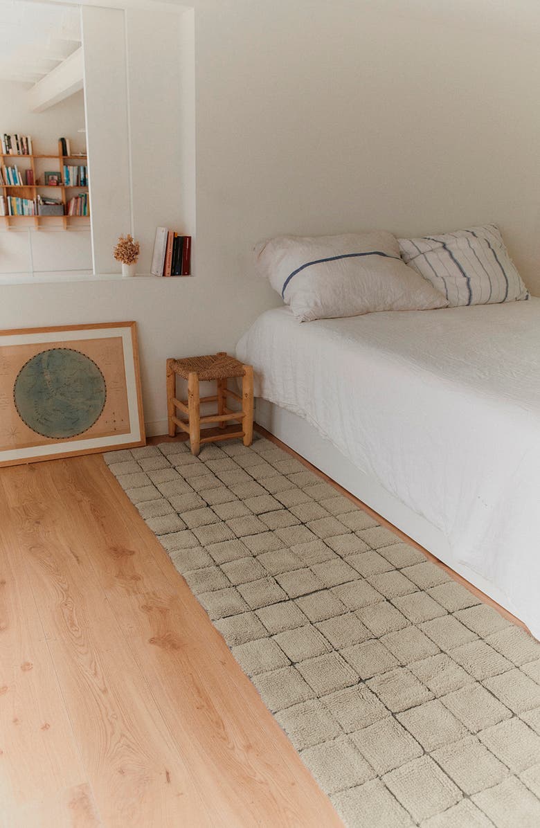 Lorena Canals WoolableMosaic Washable Wool Rug, Alternate, color, Sandstone