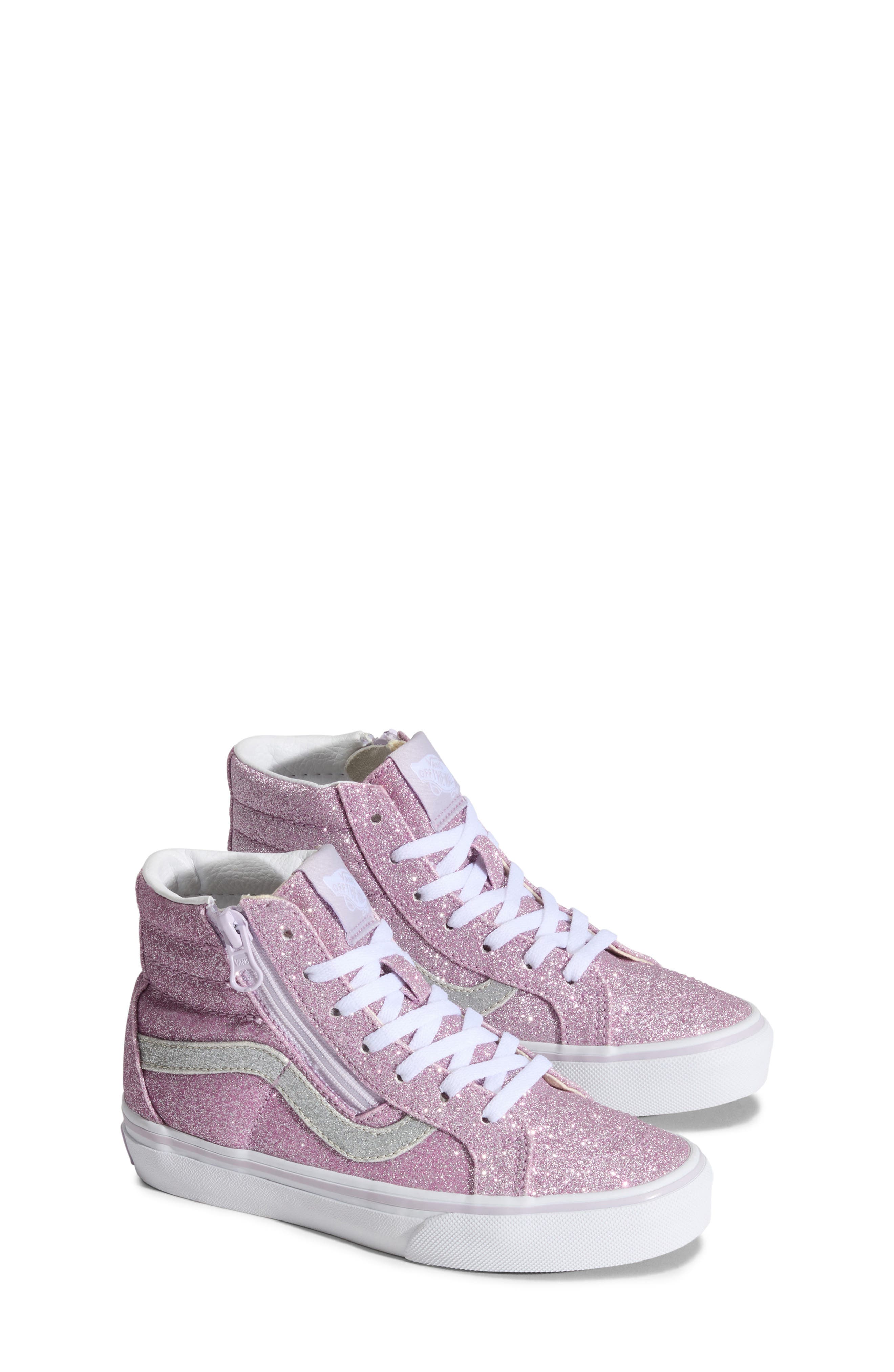 Vans Kids' Sk8-Hi Reissue Side Zip Sneaker, Main, color, 