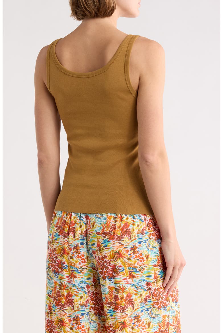 Souvenir Graphic Tank, Alternate, color, GOLDEN BROWN