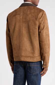 Faux Suede Jacket