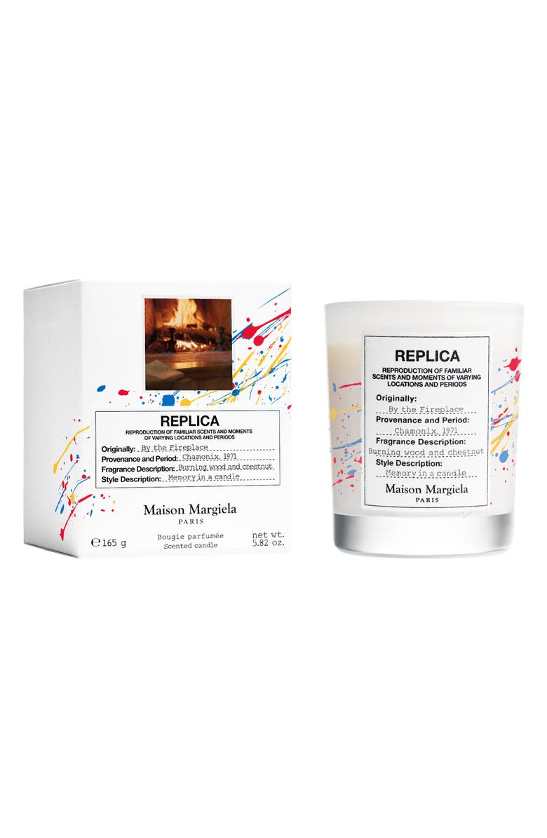 Maison Margiela Replica By the Fireplace Scented Candle, Alternate, color, 