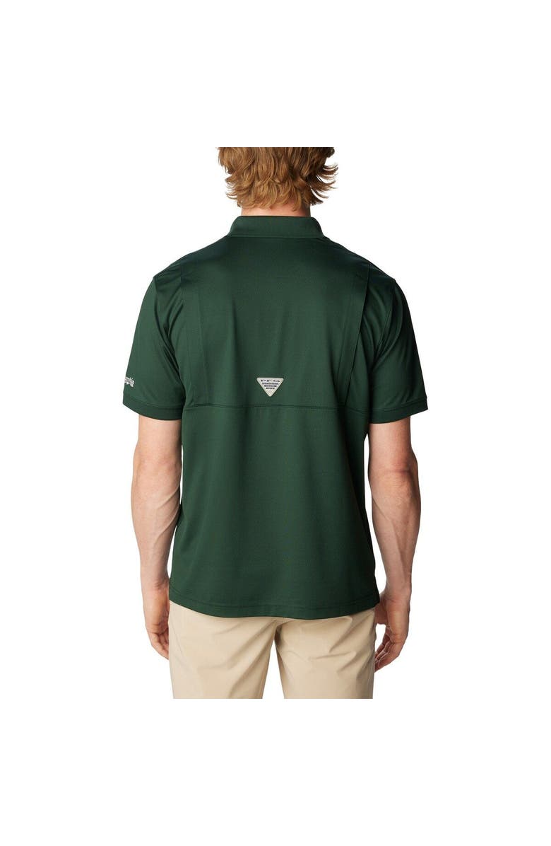 Columbia Men's Columbia Green Michigan State Spartans PFG Tamiami Omni-Shade Polo, Alternate, color, Green