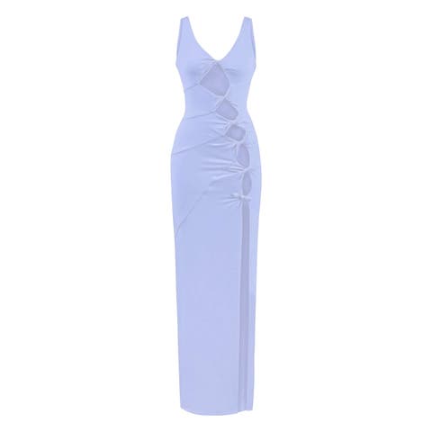 Sara Dress - Elegant Cut-Out Maxi | Event Wear