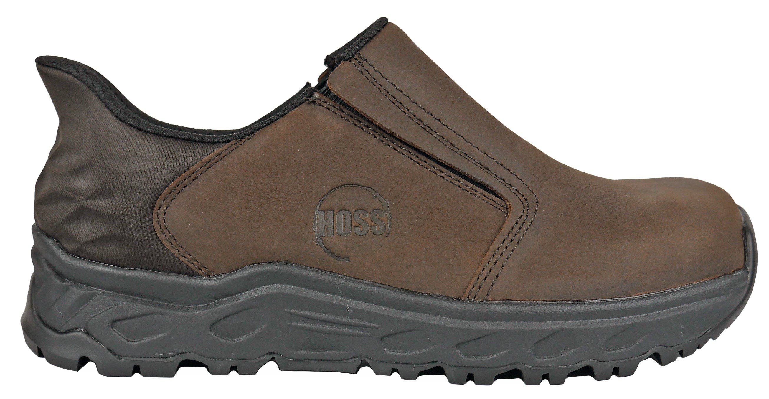 Hoss Boot Company HOSS McKee Soft Toe Slip On Work Shoe, Alternate, color, Brown