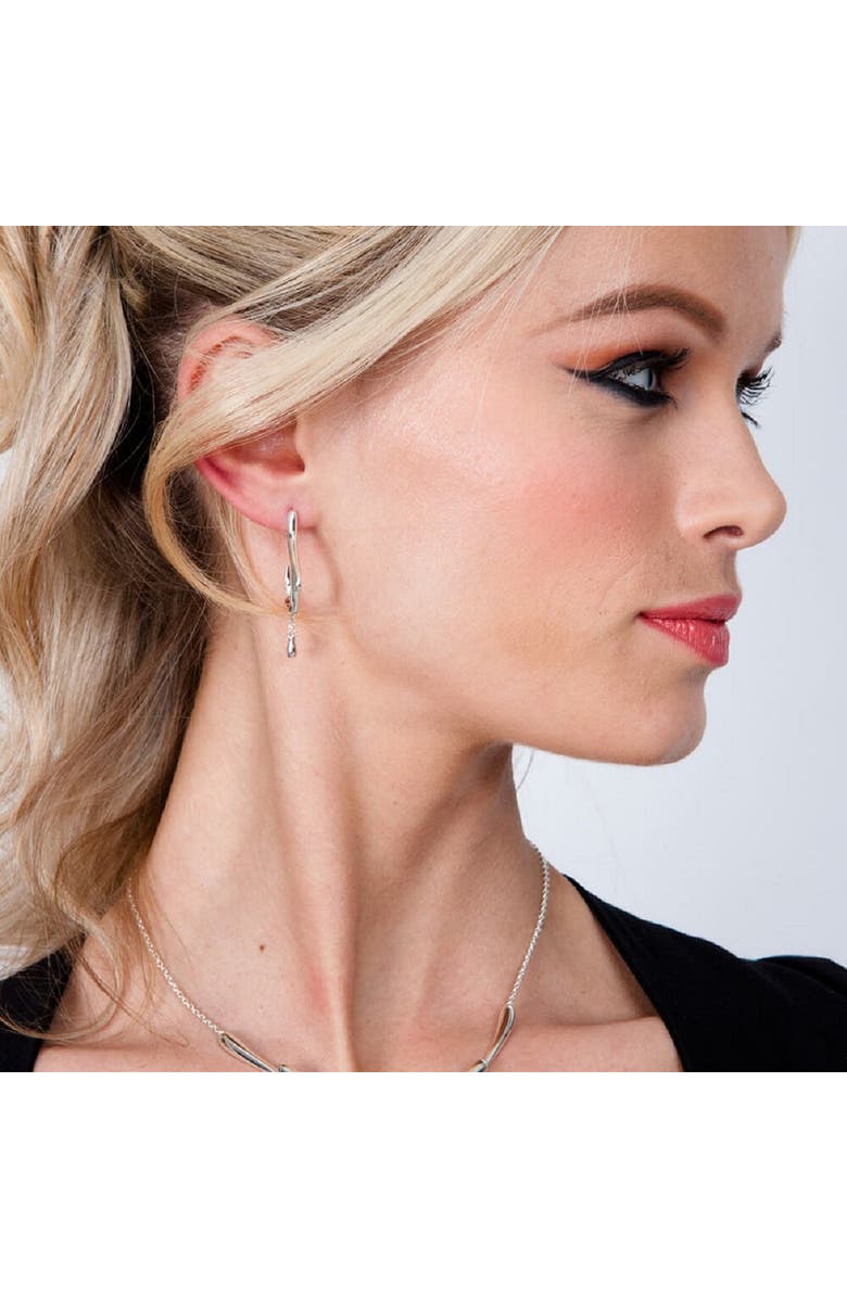 Lucy Quartermaine Dripping Hoop Earrings, Alternate, color,