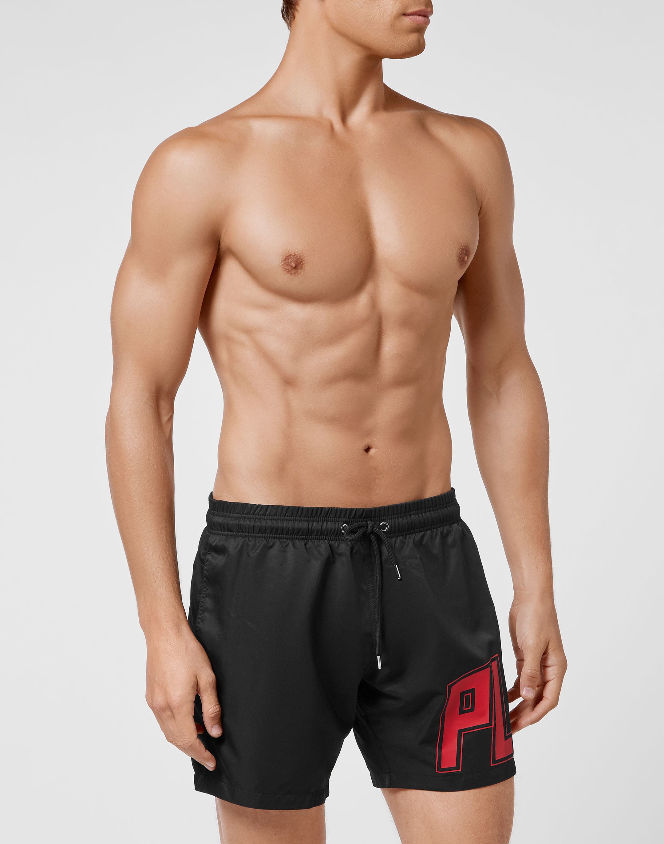 black/red