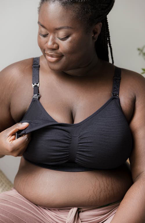 Kindred Bravely Busty Sublime Hands-free Pumping & Nursing Bra In Black