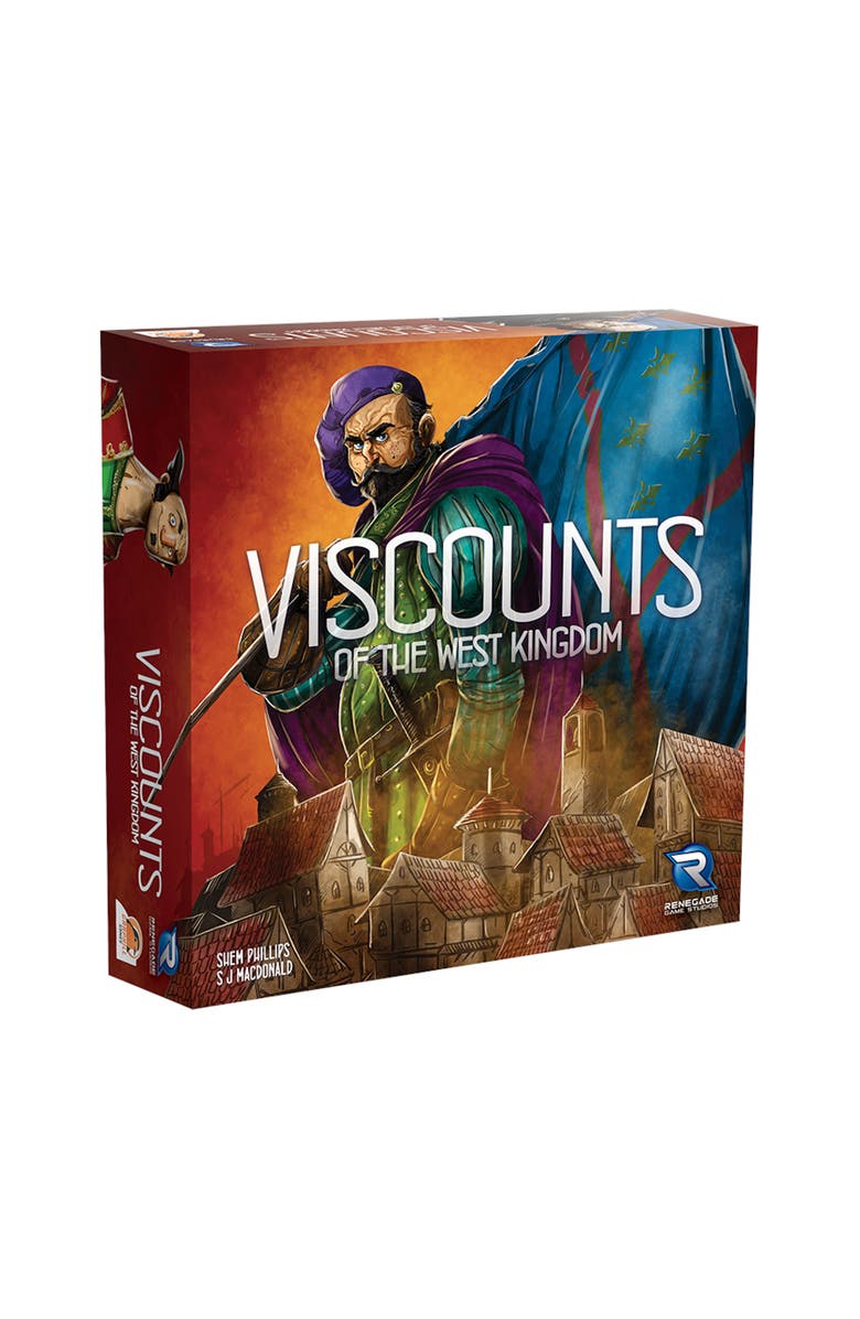 Renegade Game Studios Viscounts of the West Kingdom Strategy Board Game, Main, color, 