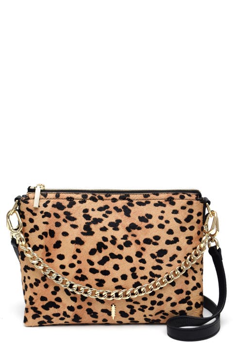 Marcella Pebbled Leather Crossbody Bag