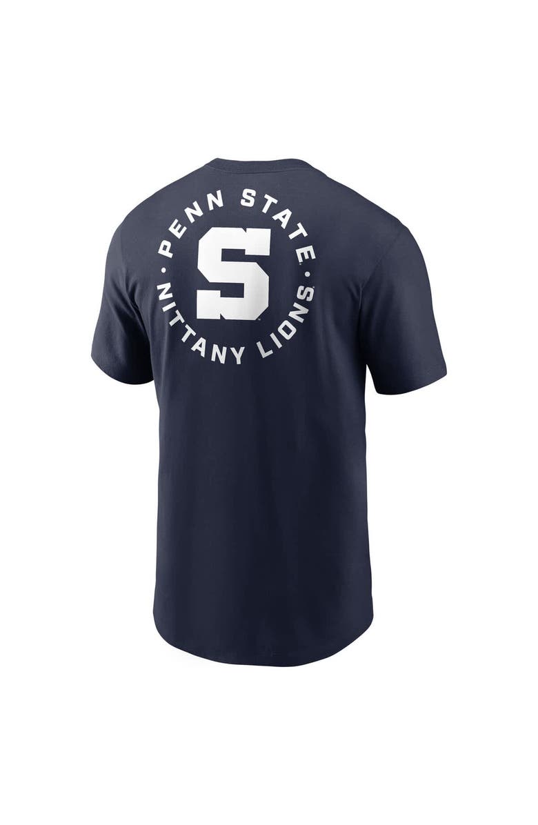 Nike Men's Nike Navy Penn State Nittany Lions Campus 2-Hit T-Shirt, Alternate, color,