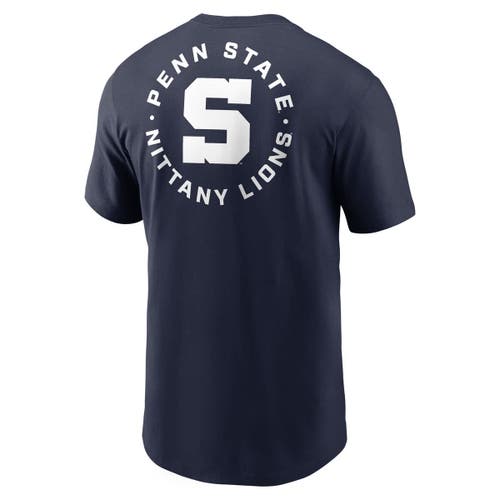 NIKE NIKE NAVY PENN STATE NITTANY LIONS CAMPUS 2-HIT T-SHIRT