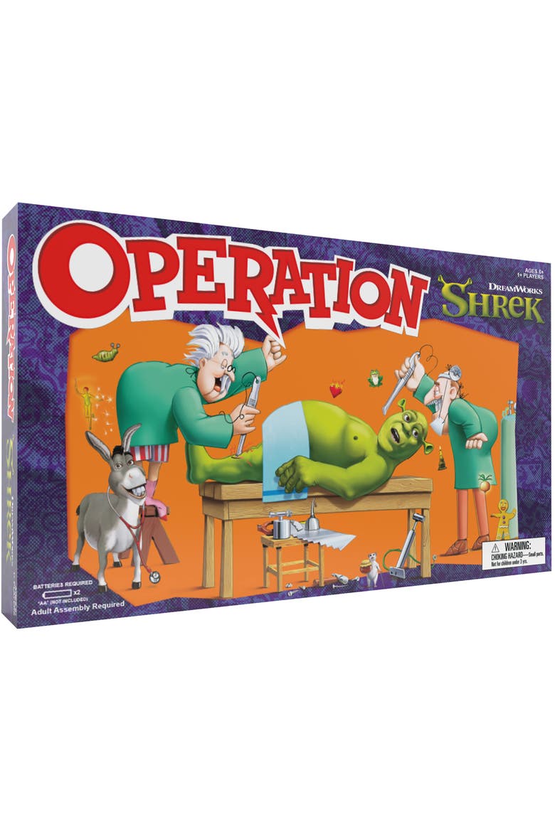 Shrek Silly Skill Board Game, Main, color, Multicolored