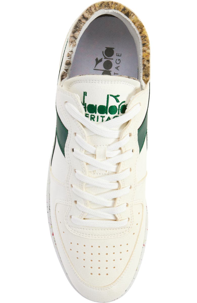 Diadora MI Basket Row Sneaker, Alternate, color, Green Bistro