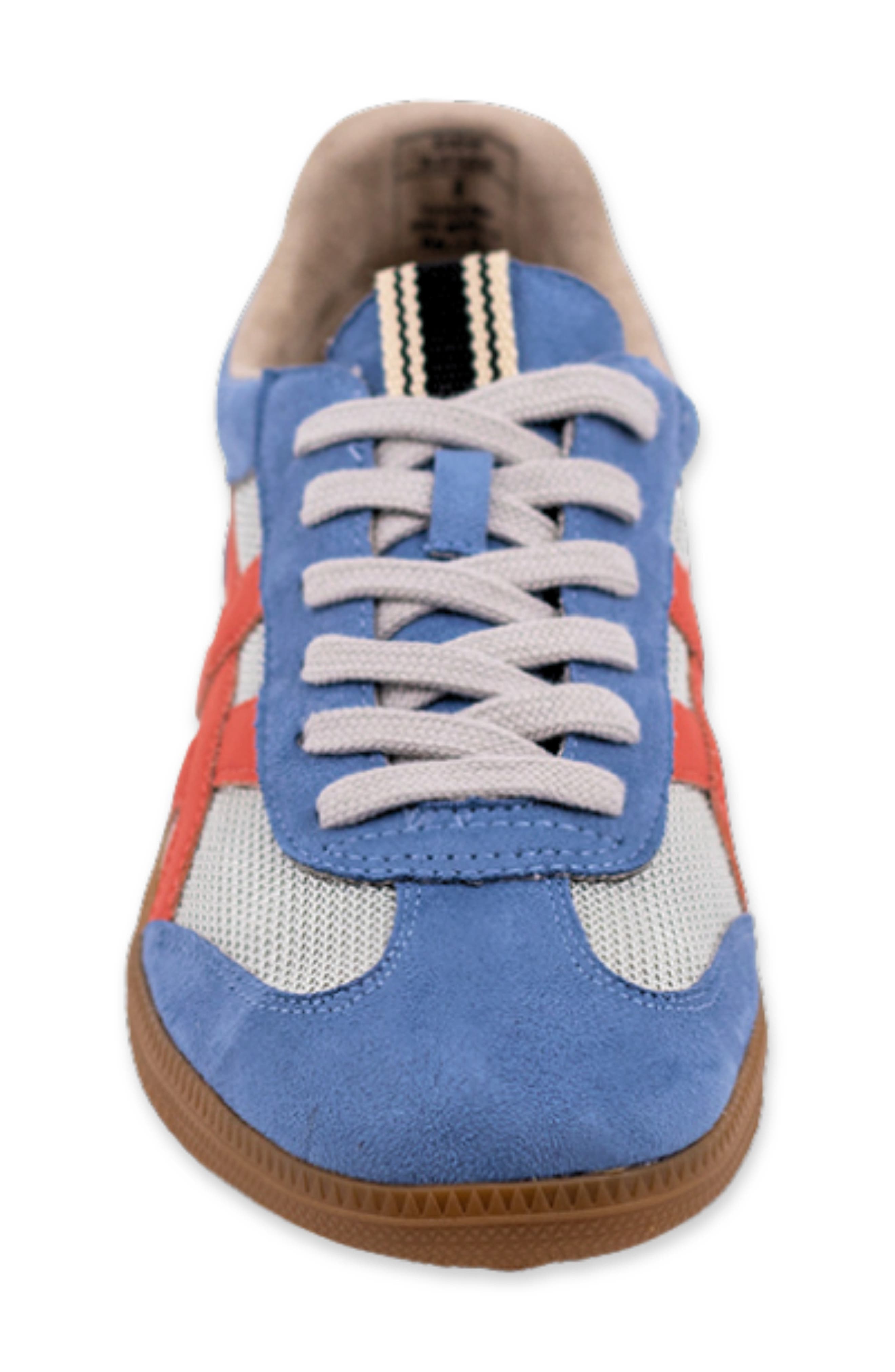 SHUSHOP Sasha Sneaker, Alternate, color, Blue Suede
