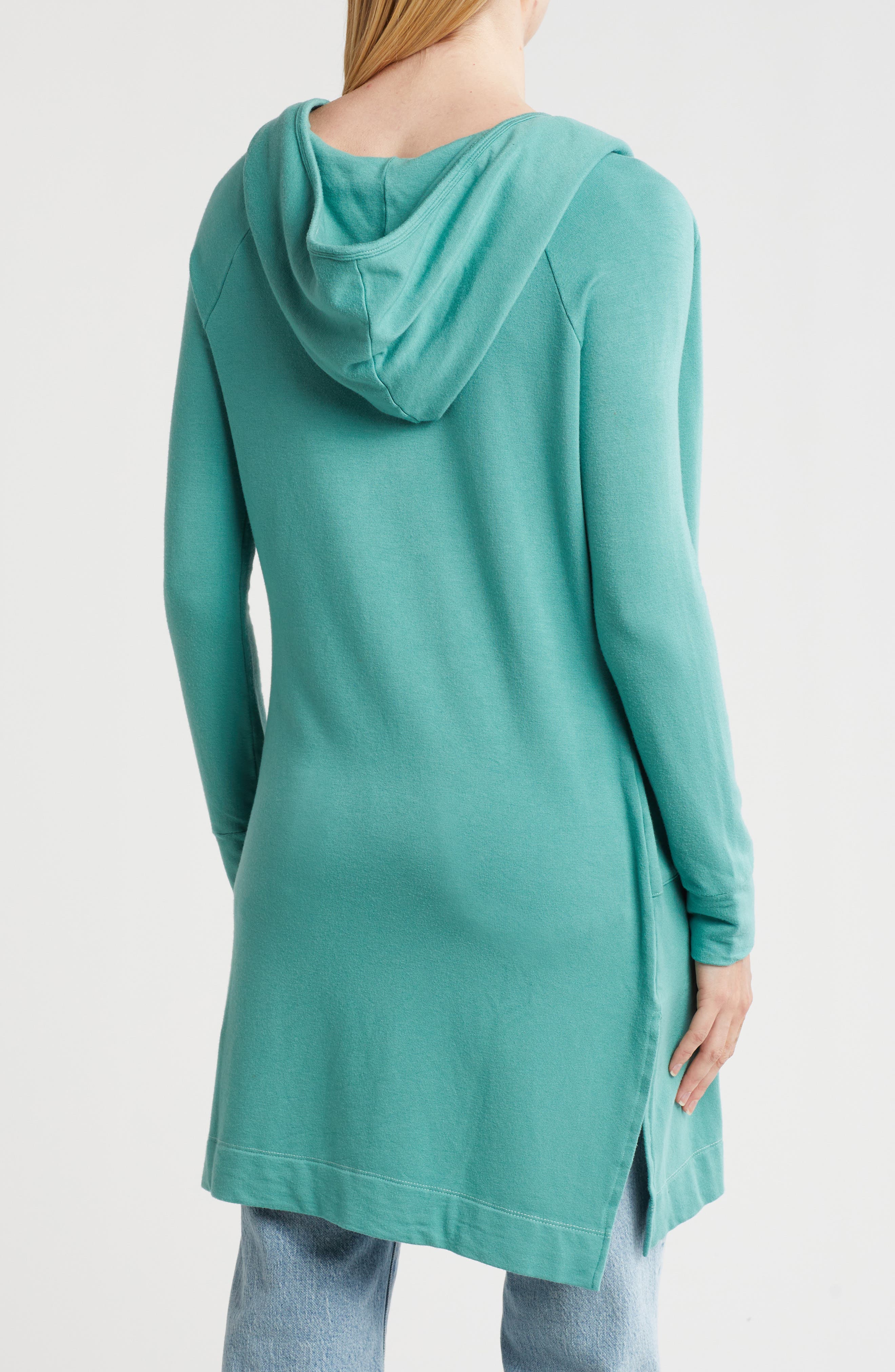 Wrap Front Hooded Cardigan - image 4