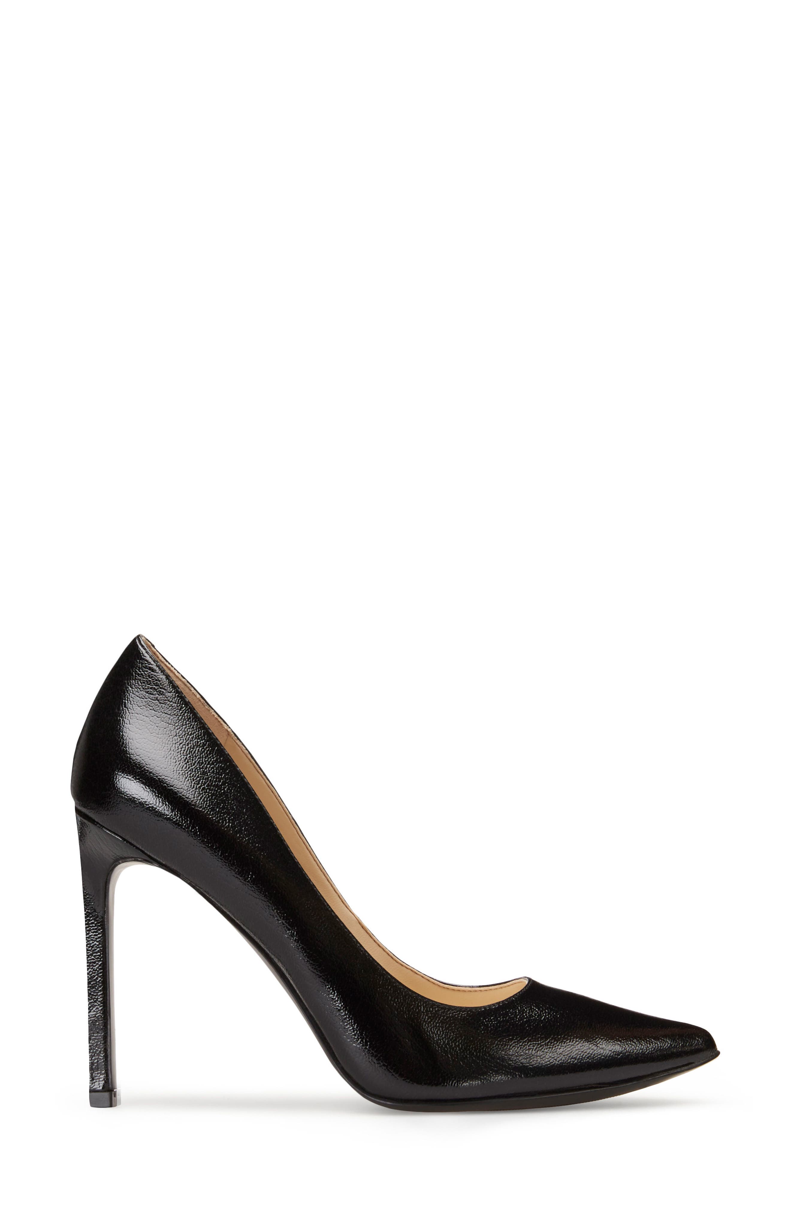 Tatiana Pointed Toe Pump, Alternate, color, BLACK LEATHER