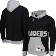 Mitchell & Ness Men's Mitchell & Ness Black Las Vegas Raiders Big Face 5.0 Pullover Hoodie