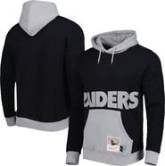 Mitchell & Ness Men's Mitchell & Ness Black Las Vegas Raiders Big Face 5.0 Pullover Hoodie