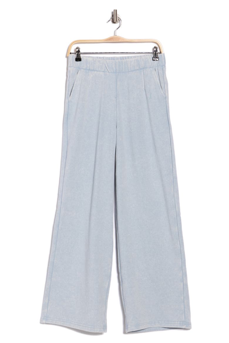 Baby Wash Terry Sweatpants, Alternate, color, LIGHT DENIM